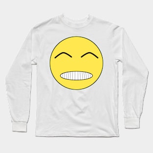 The happy face emition Long Sleeve T-Shirt